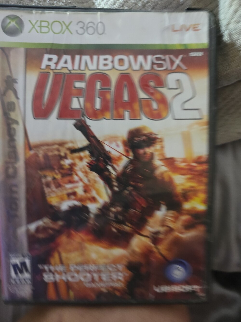 Tom Clancy's Rainbow Six: Vegas 2 (Microsoft Xbox 360, 2008) plus Bonus Disc
